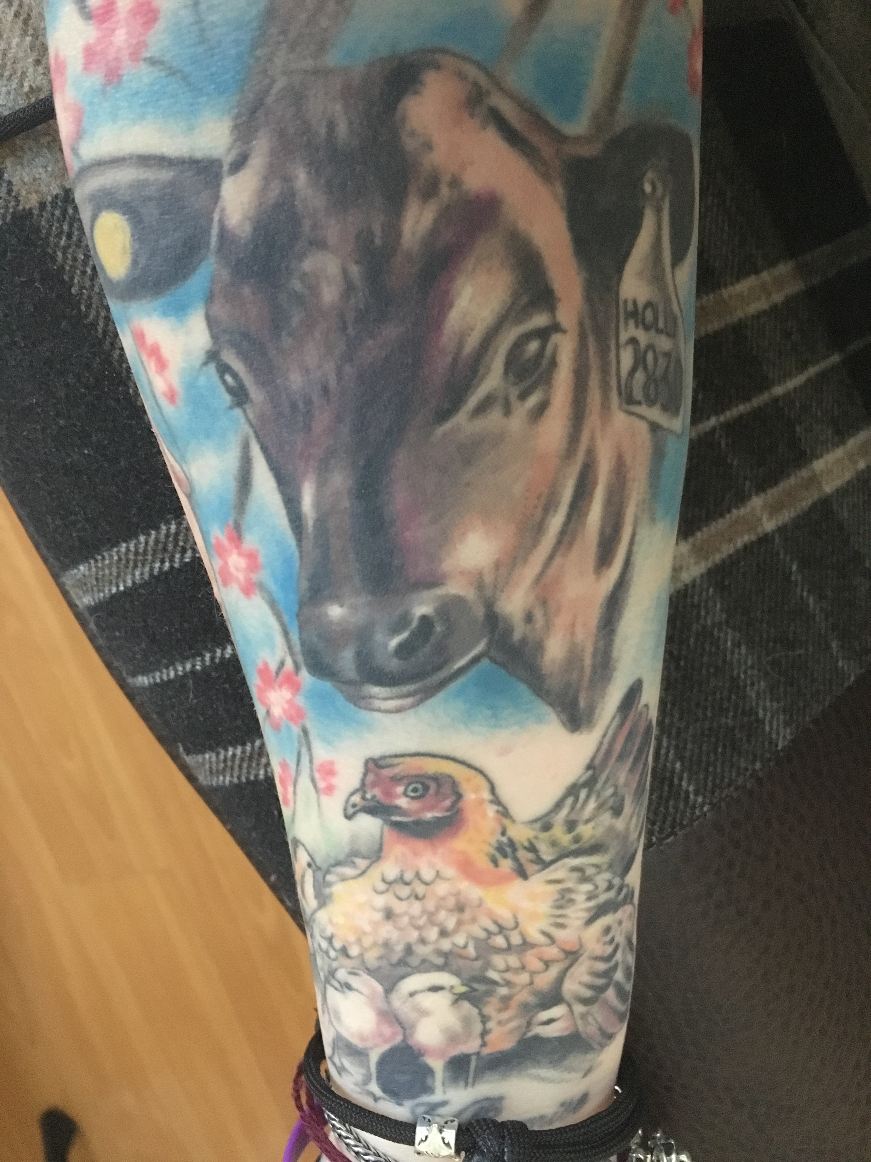 Holly Merry tattoo 2