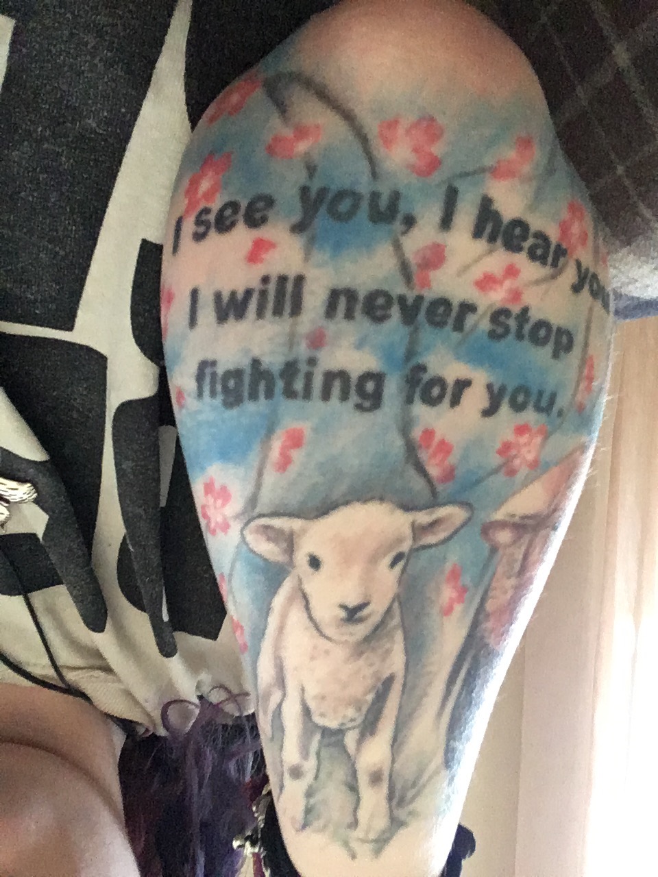 Holly Merry tattoo 4