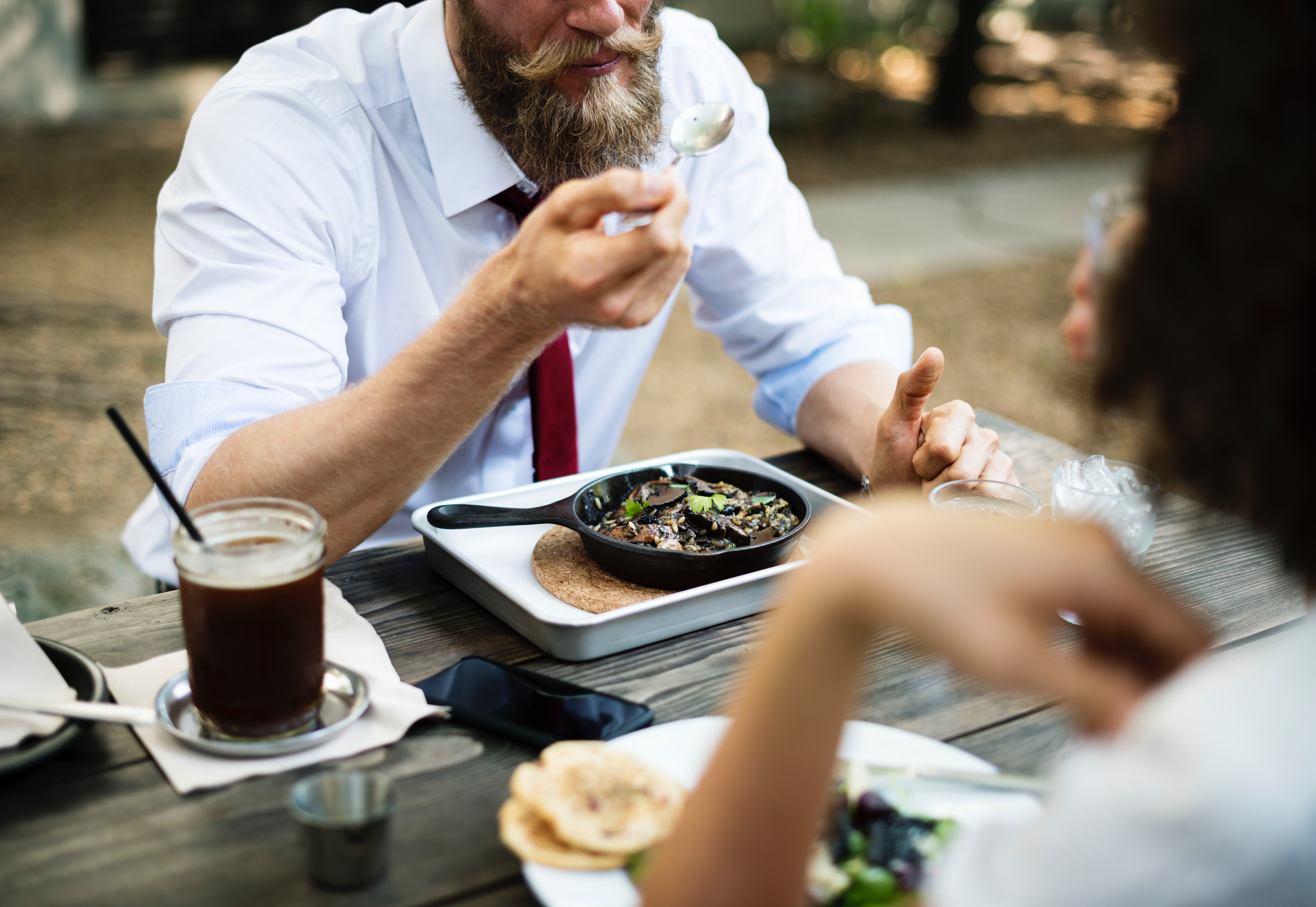 Eating at restaurants as a vegan