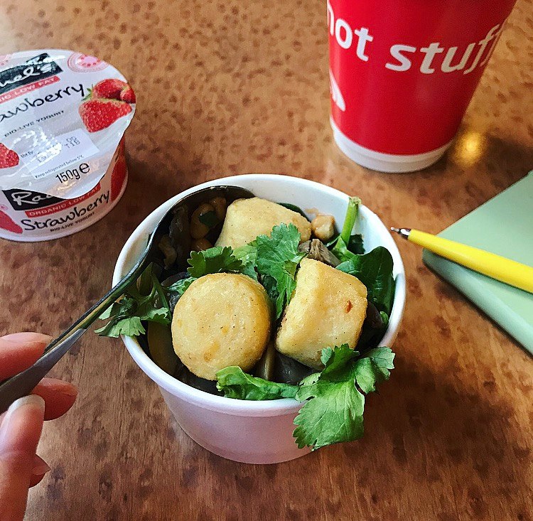 Virgin trains vegan breakfast