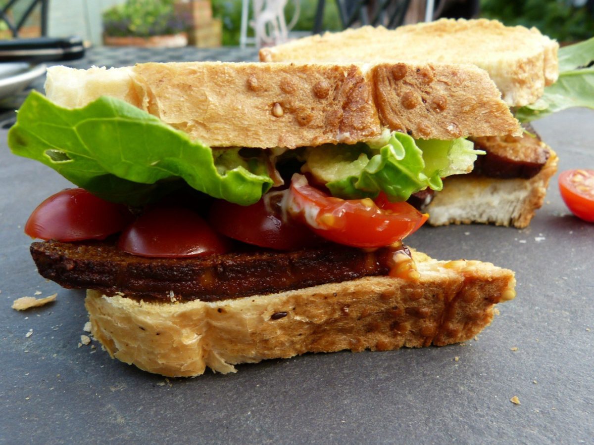 Vegan BLT Sandwich from The Vegan Larder
