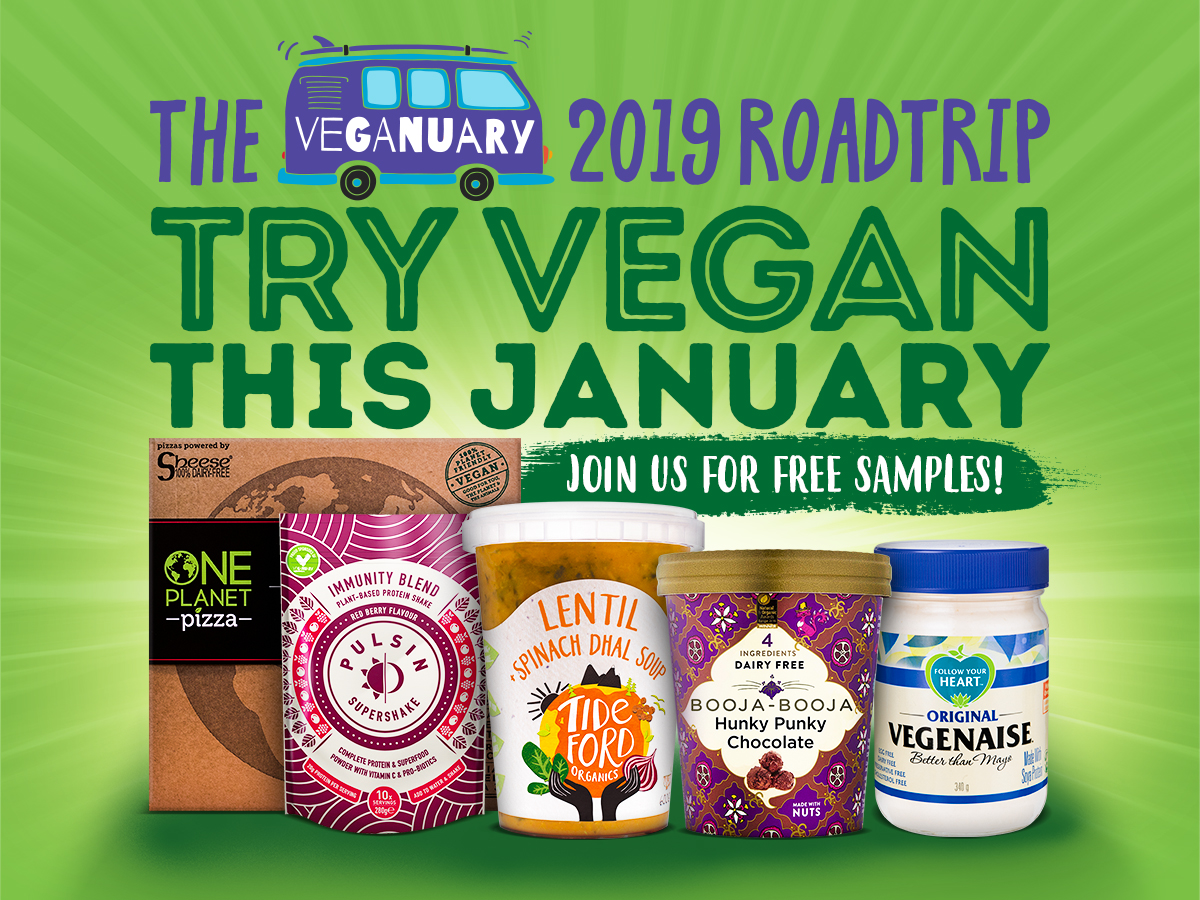 Veganuary Road Trip Tour