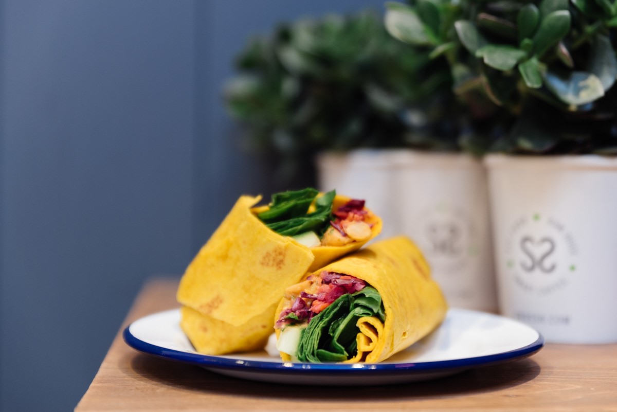 Crussh vegan wrap
