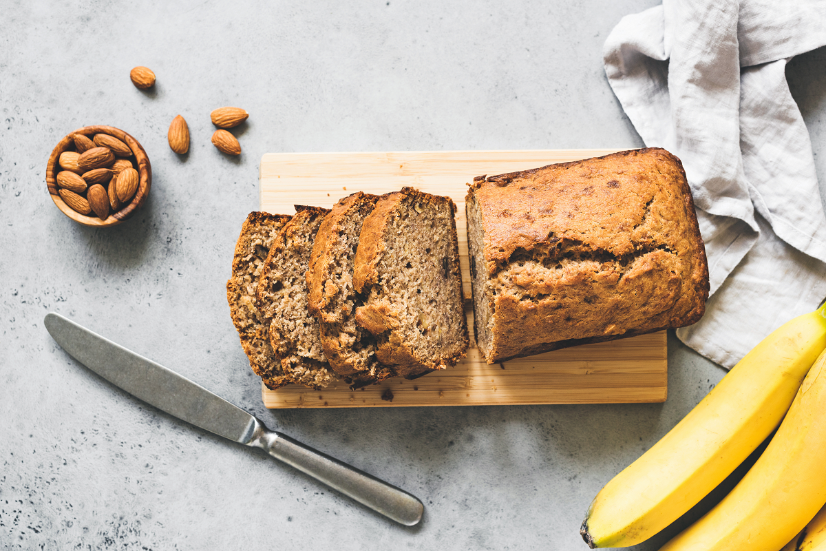Almond Banana Bread Recipe | Veganuary