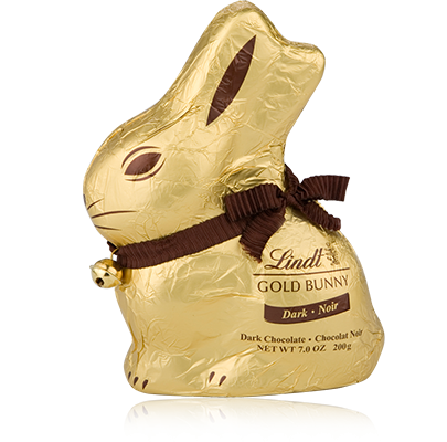 Lindt chocolate Easter bunny