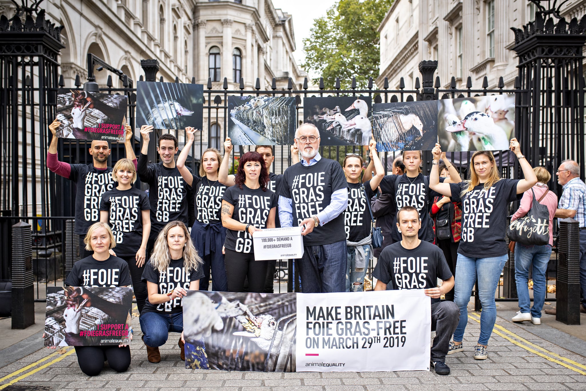 Foie Gras petition led by celebrities and campaigners