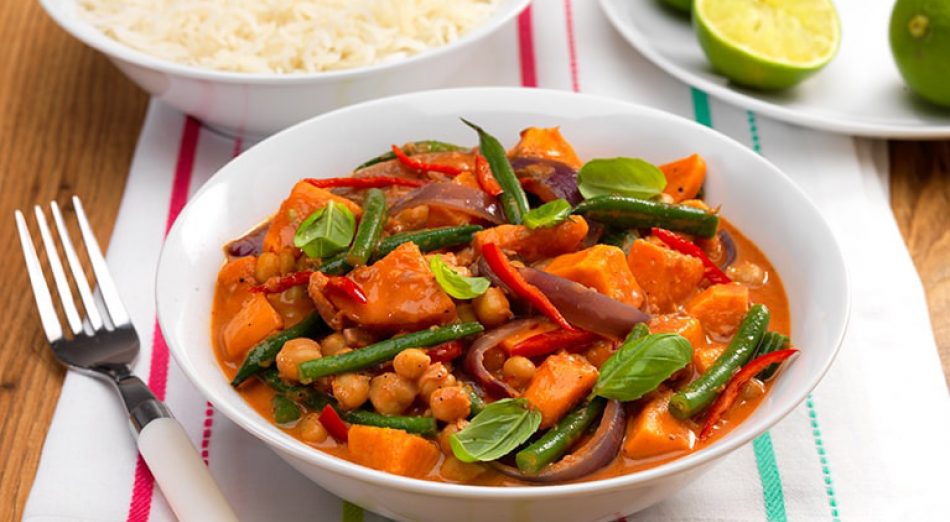 Thai Red Curry A mouth-watering Thai Red Vegan Curry recipe