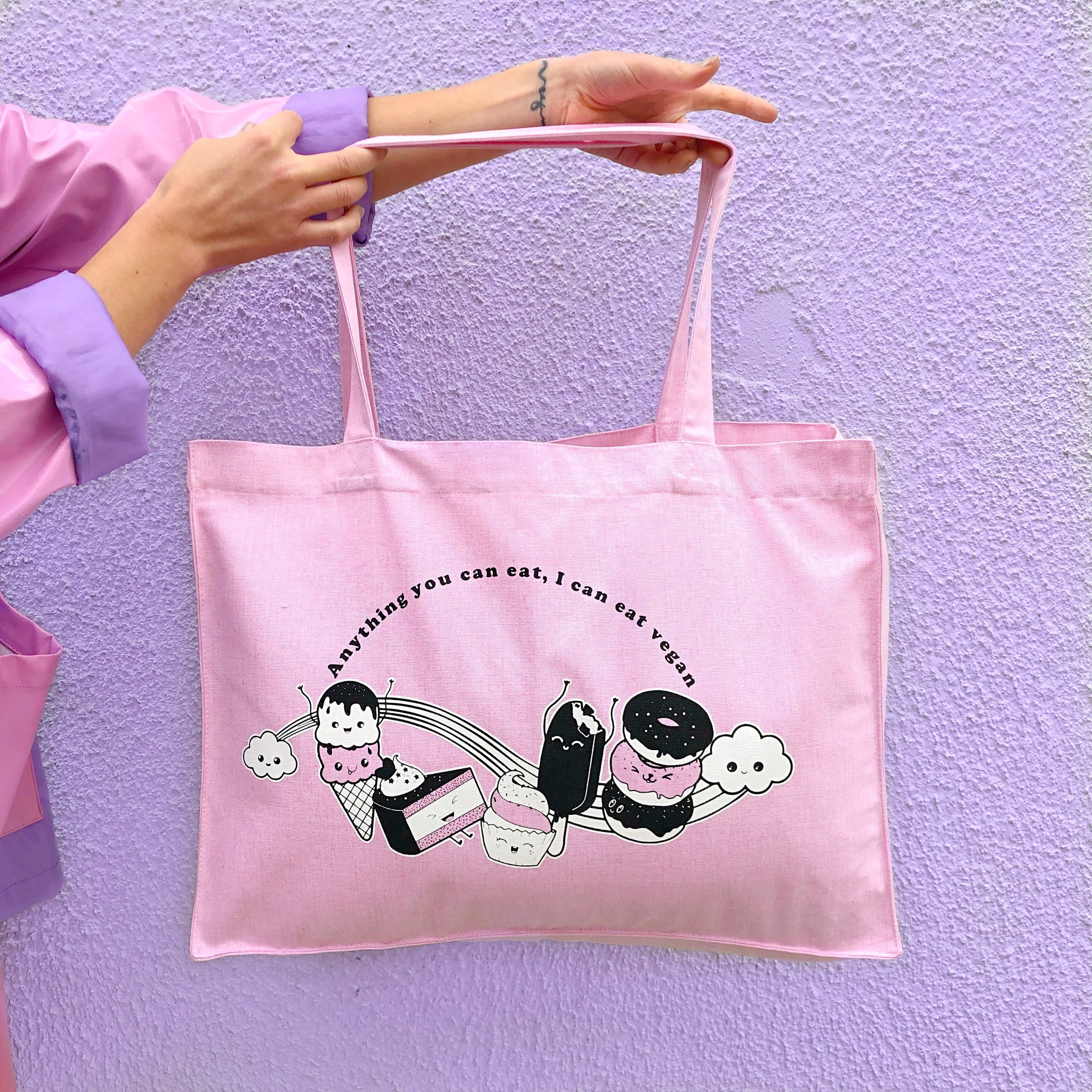 Care Wears Pink Bag