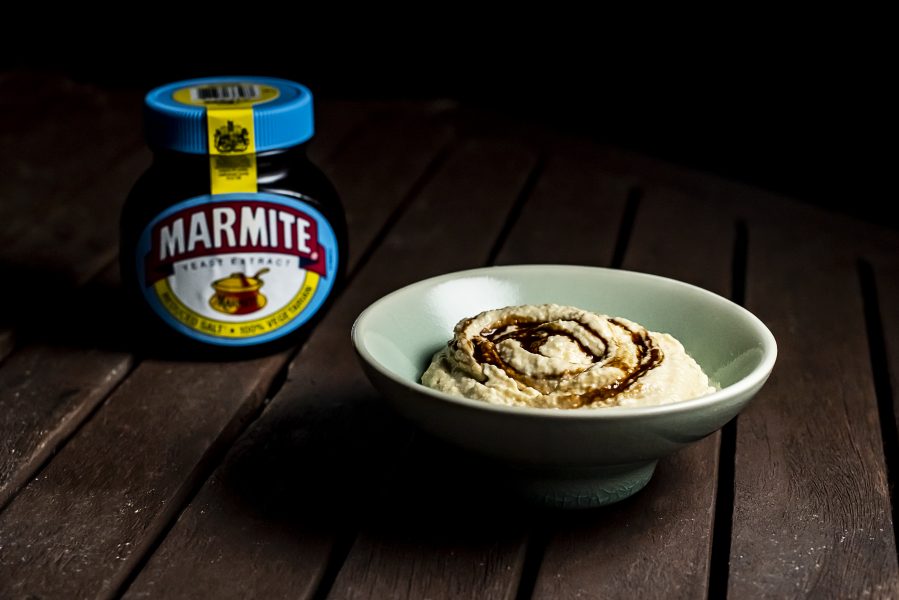 Marmite hummus