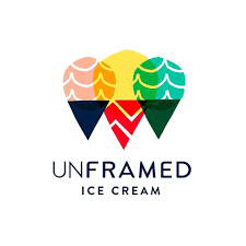 Unframed Ice Cream logo