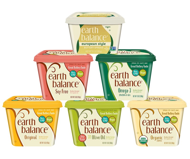 Earth Balance Vegan Spread - these are all vegan supermarket essentials