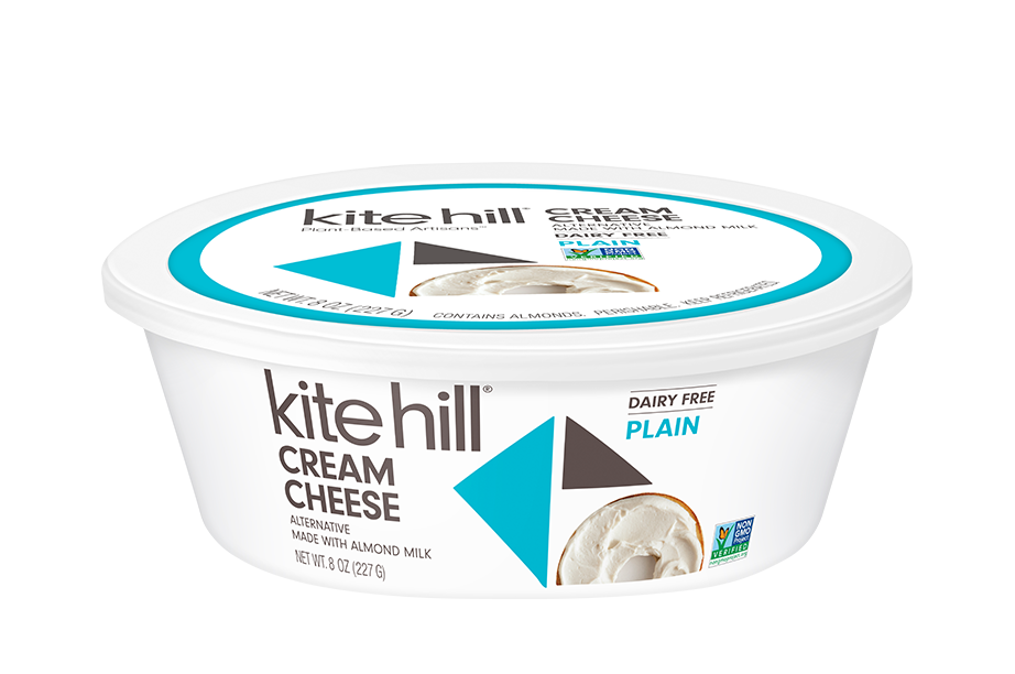 Kite Hill Vegan Cream Cheese - vegan cheese is another essential item 