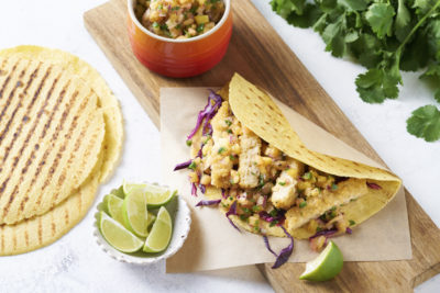 Quorn Lemon & Pepper Vegan Fish Tacos