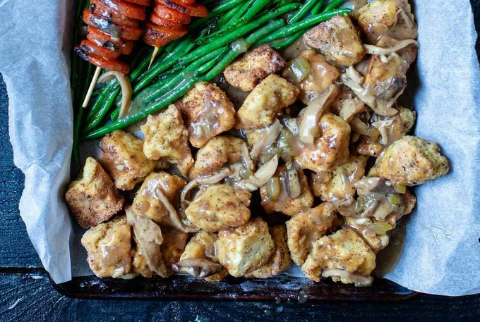 Crispy Tofu Turkey | Vegan Christmas & Thanksgiving Recipe