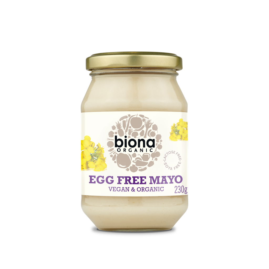 A jar of Biona Organic mayonnaise 