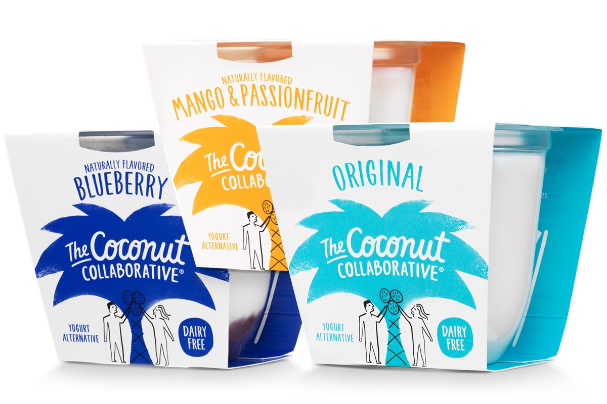 Coconut Collaborative yoghurts - Original, Mango & Passionfruit and Blueberry