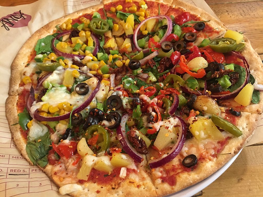 MOD vegan pizza