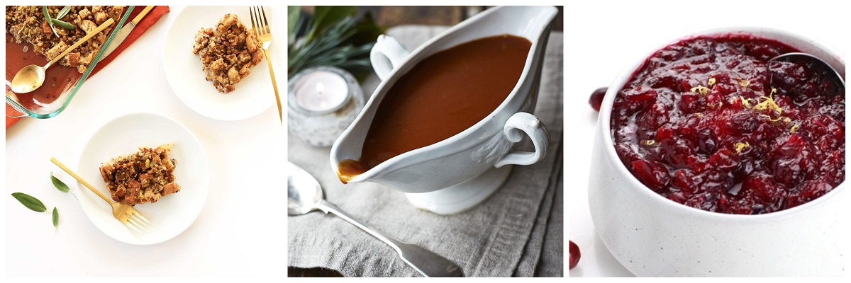 Vegan Christmas sauces and trimmings