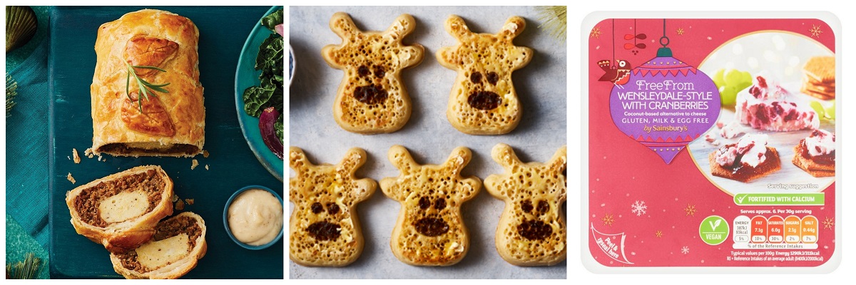 Vegan Christmas supermarket foods