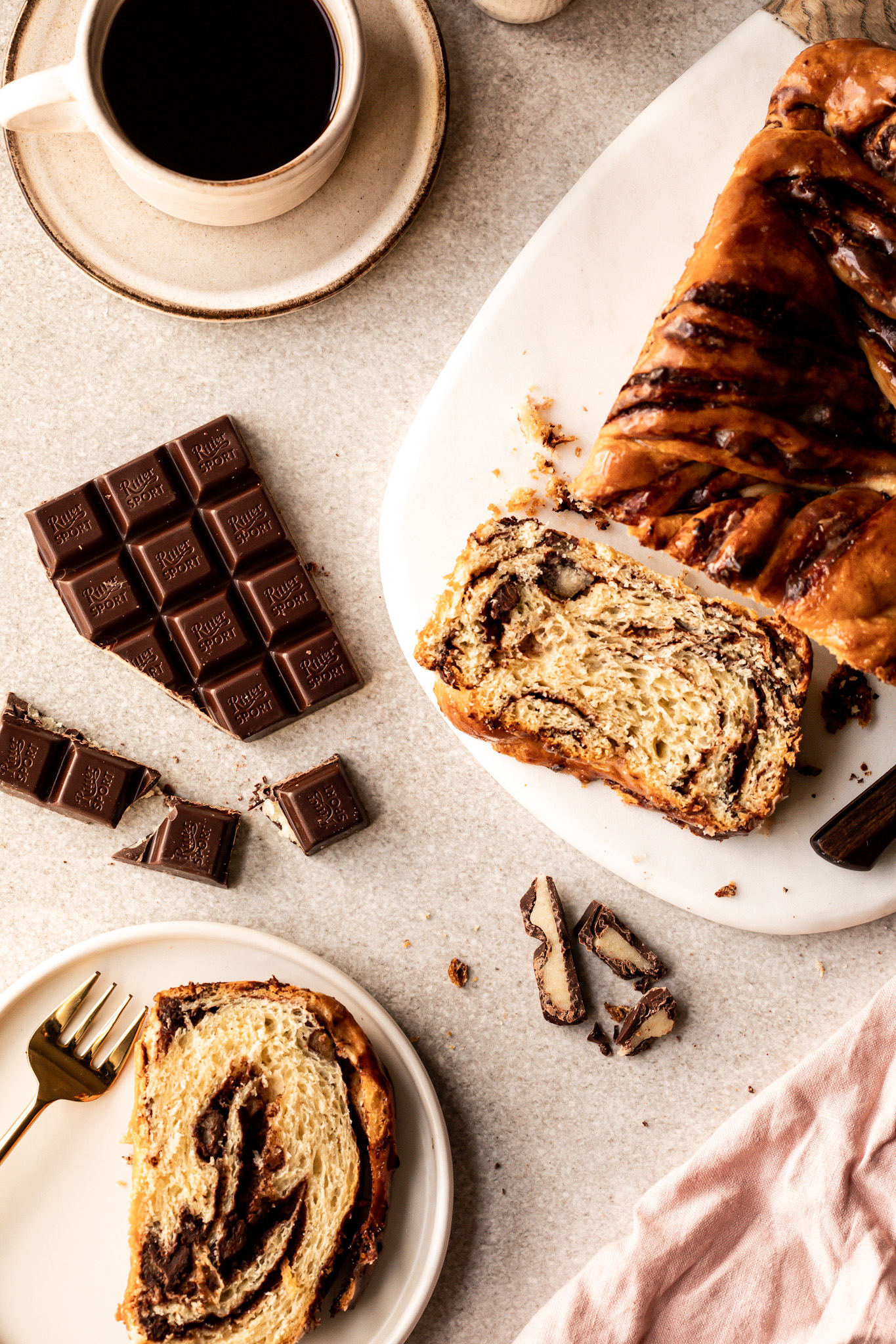Marzipan Chocolate Babka | Vegan Recipes | Veganuary