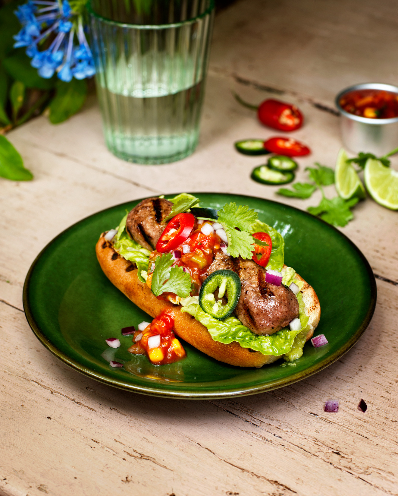 "Spicy-tarian" Hot Dog | Vegan Recipes | Veganuary