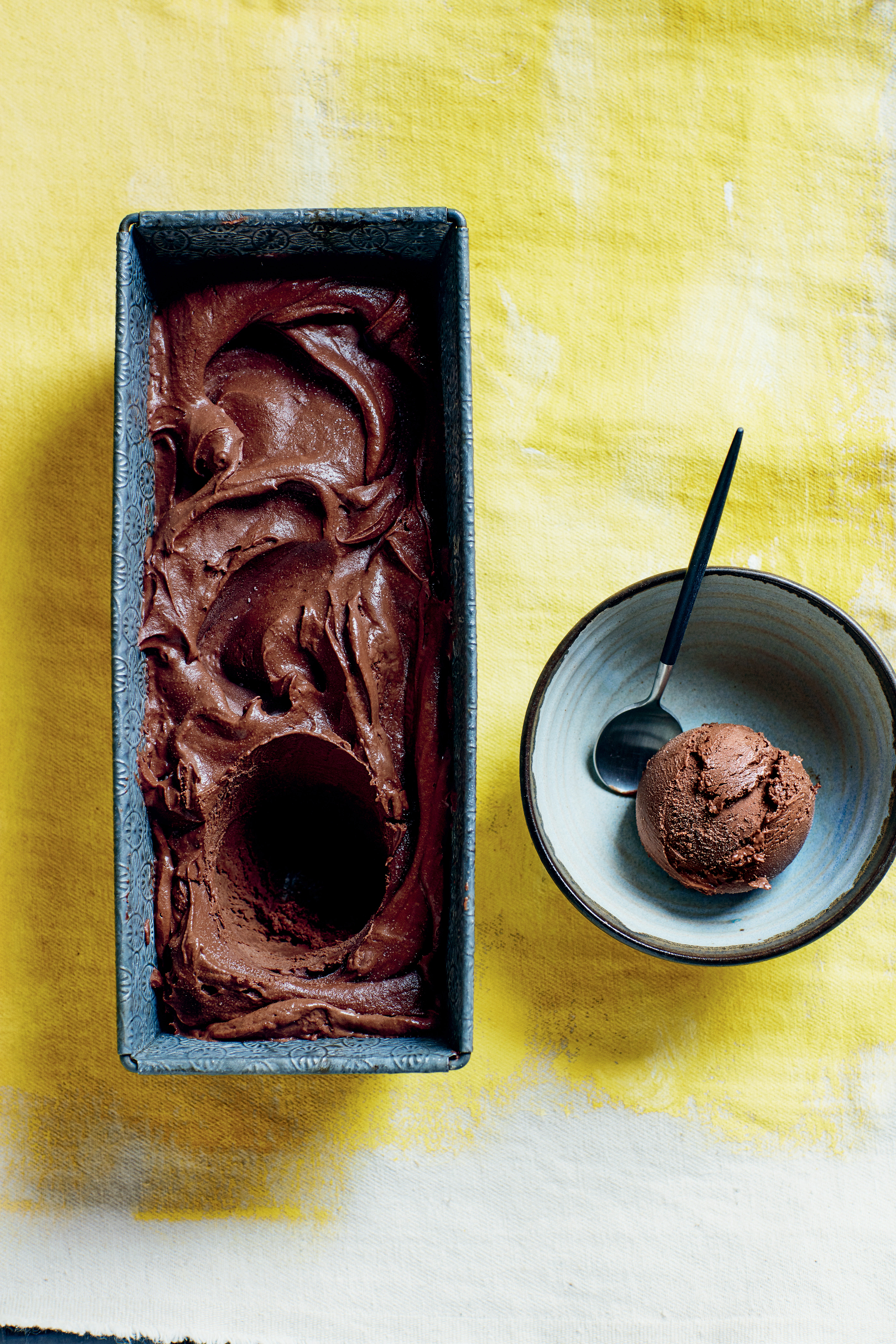 Vegan Double Dark Chocolate Ice Cream | Veganuary