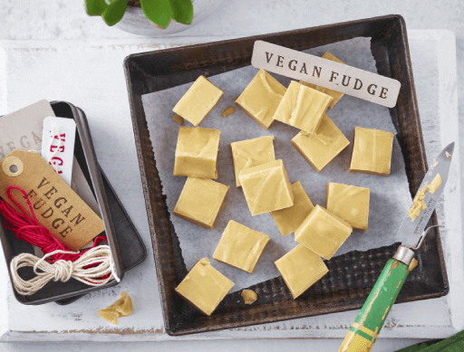 Vegan Vanilla Fudge | Vegan Recipes | Veganuary
