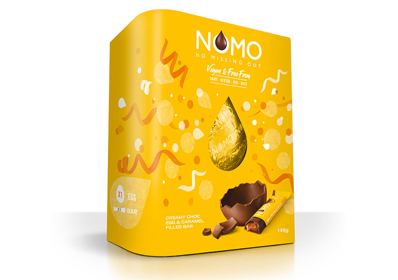 Nomo Vegan Easter Egg - Caramel