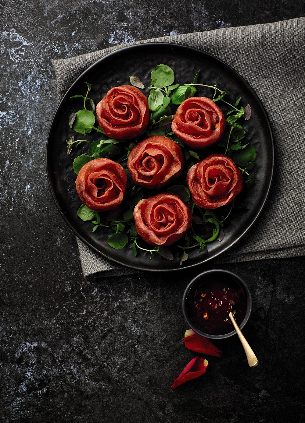 Aldi vegan Valentine's meal