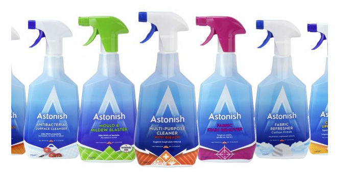 Astonish cleaning products are both cruelty-free and vegan