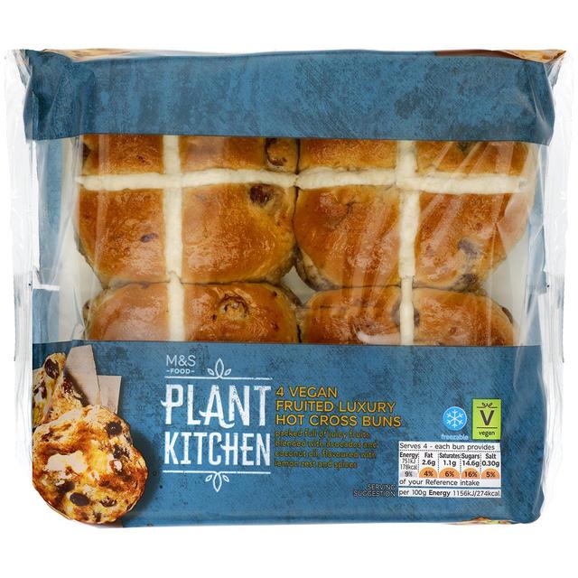 Plant Kitchen Hot Cross Buns for Easter 