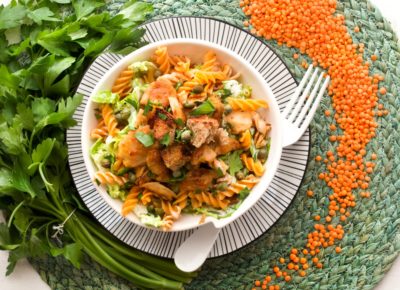 Glutenfree Ceasars Pasta Salad - a recipe by Vantastic Foods