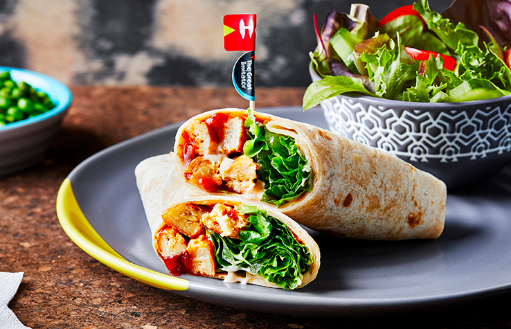 Nando's Great Imitator Vegan Chicken Wrap