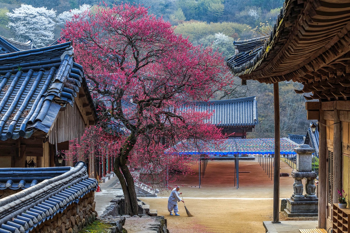 Hwaeomsa Temple in Korea