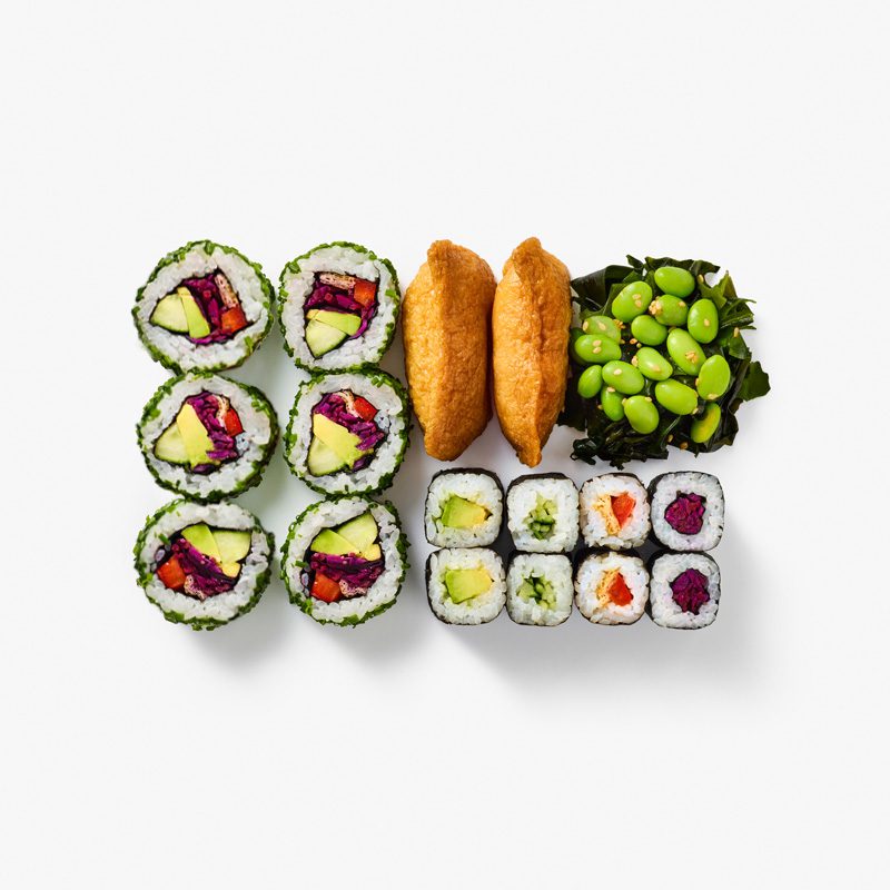 Wasabi Yasai Roll set
