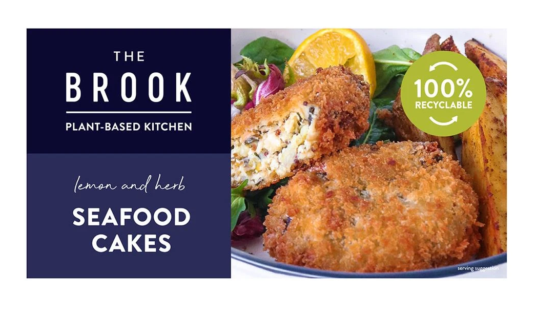 The Brook Vegan Seafood Cakes