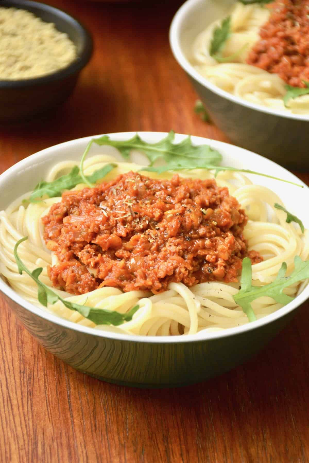 Vegan Spaghetti Bolognese 