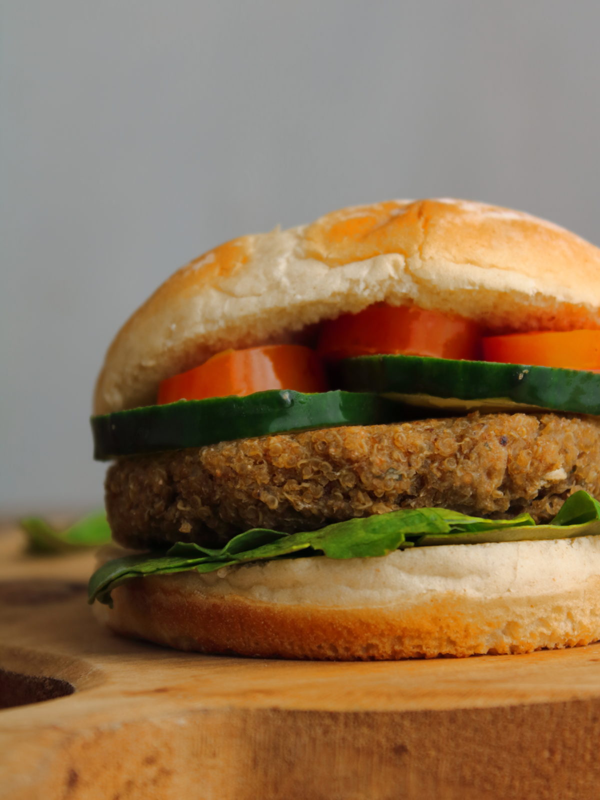 Hamburguesa de quinoa