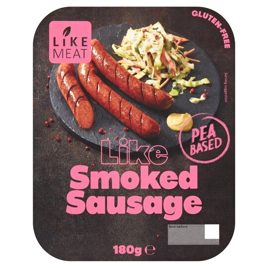 Like Meat Smoked Sausage - ideal vegan BBQ food