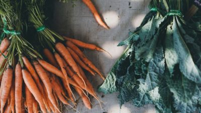 Veganic farming - organically farmed vegetables