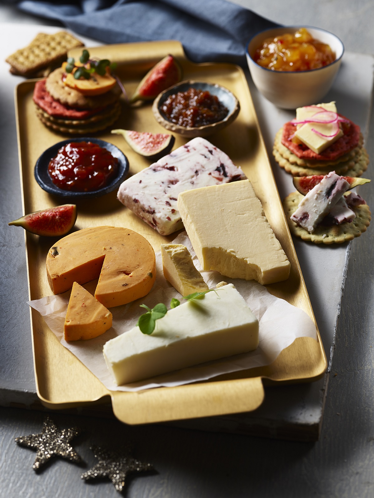 Asda vegan cheese platter