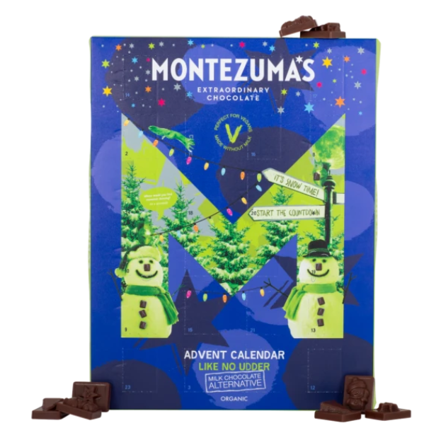 Montezuma's chocolate vegan advent calendar 2021