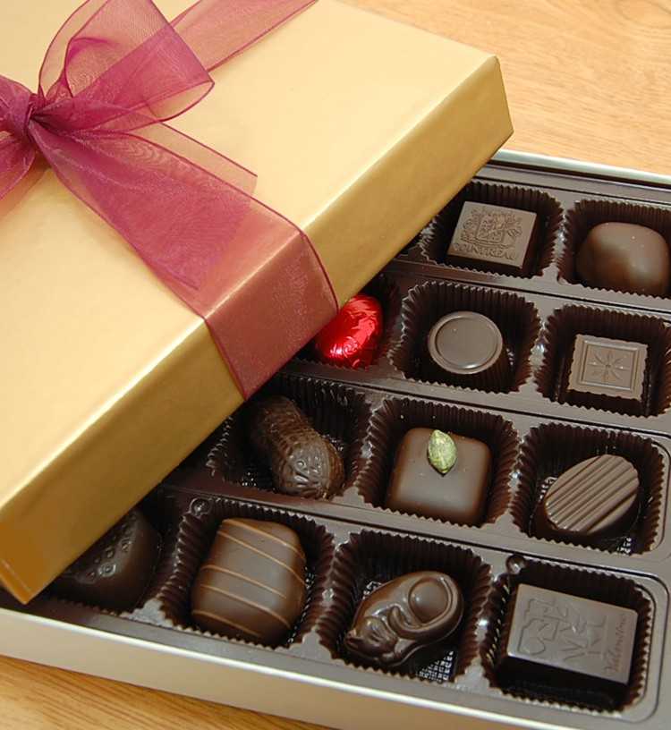 Rose City Chocolatier truffle box