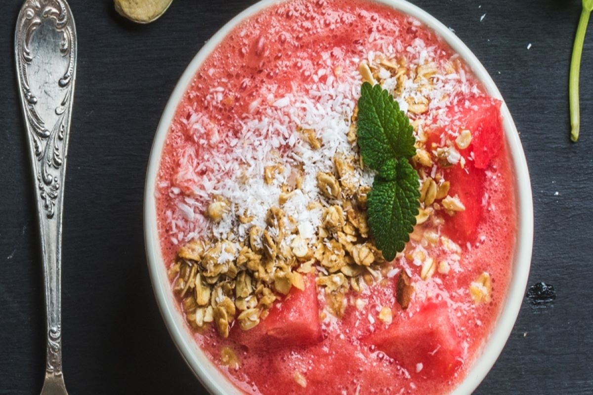 Dairy-Free Watermelon Ice Cream - Veganuary
