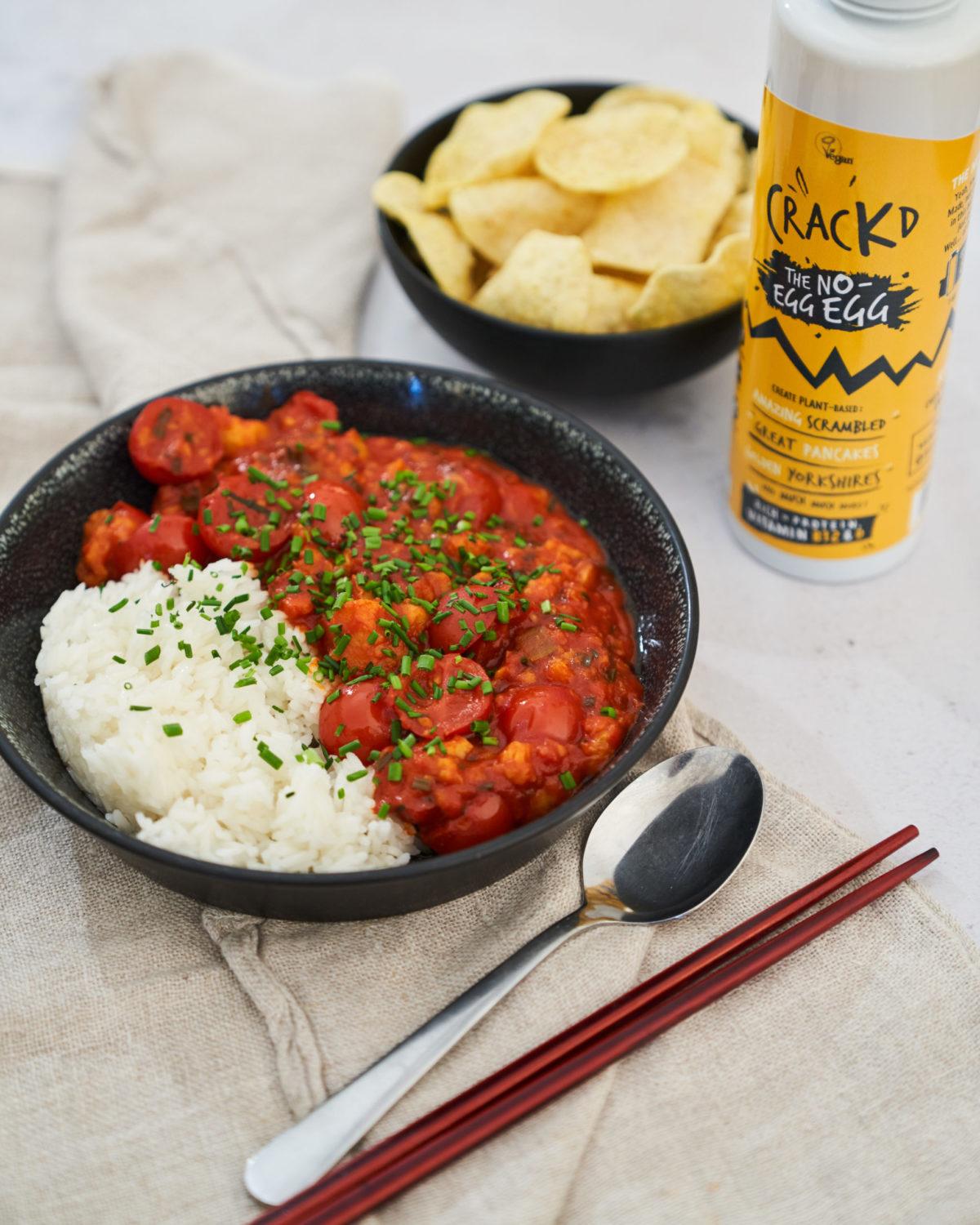 Vegan Chinese 'Egg' and Tomato Stir Fry | Vegan Stir Fry Recipe