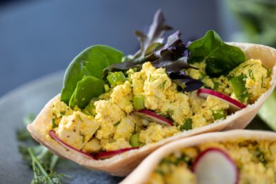 Wicked Eggless Egg Salad Pita