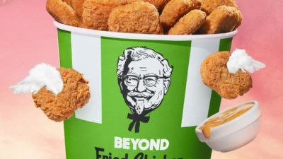 KFC Beyond Friend Chicken Bucket
