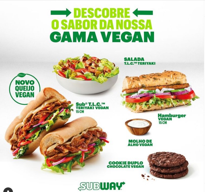 Subway inova e lança opção vegana do lanche Teriyaki