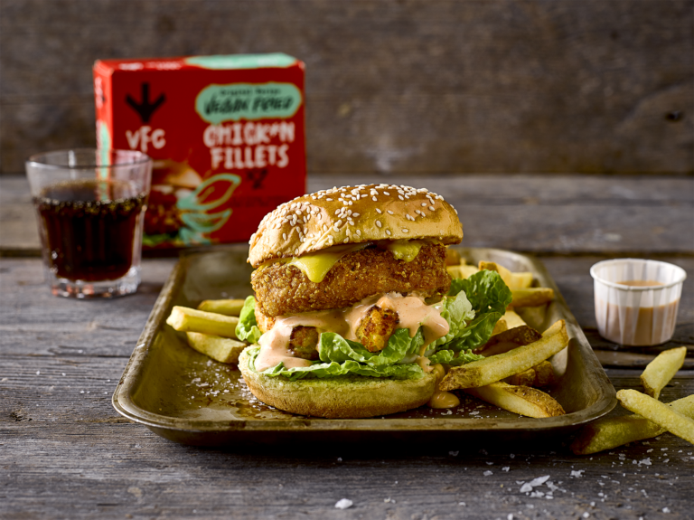 Spicy VFC Burger | Vegan Burger Recipe | Veganuary