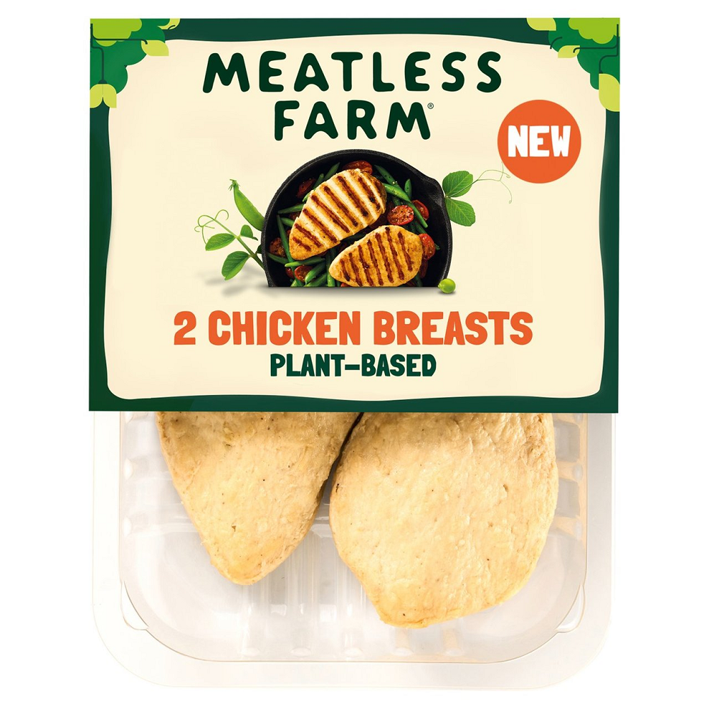Meatless Farm Plant-Based Chicken Breasts